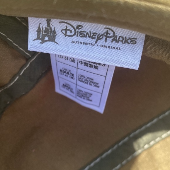 Disney Steamboat Willie cap distressed bronze spell out and patch 100% cotton - Picture 6 of 7